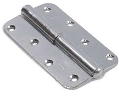 Петля накладная 130мм б/покрытия ЛЕВАЯ СКОБИС *40