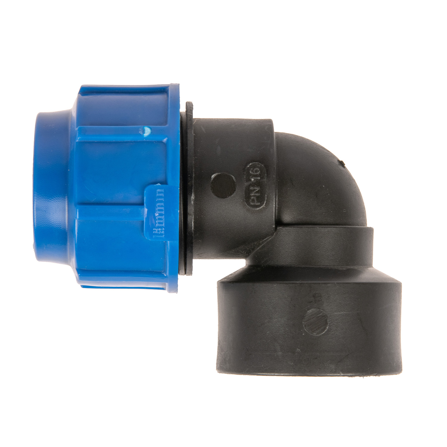 Угольник ПНД компрессия Ø 25х1" внутр. резьба *1/40