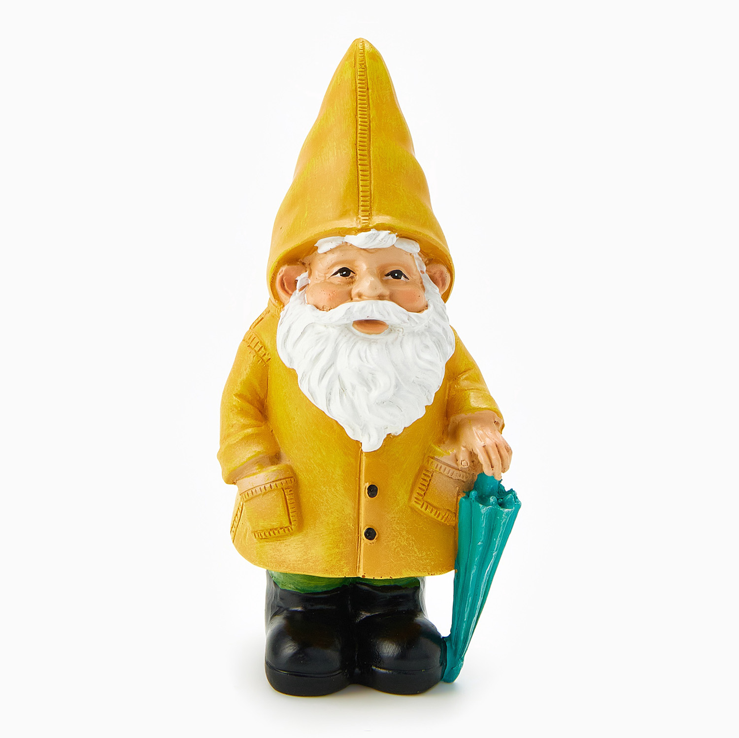 Садовая фигура "Гном в дождевике" 10х7х19см 10781275
