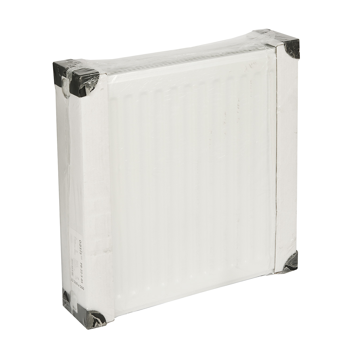 Радиатор стальной 22 панели Oasis, 449 мм, 1139 Вт, белый