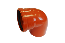 Отвод наружный Ø 110 мм 90° *1/15 Отвод наружный Ø 110 мм 90° *1/15