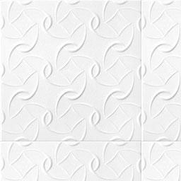 Потолок полистирол СОЛИД (белый) 2053 *36