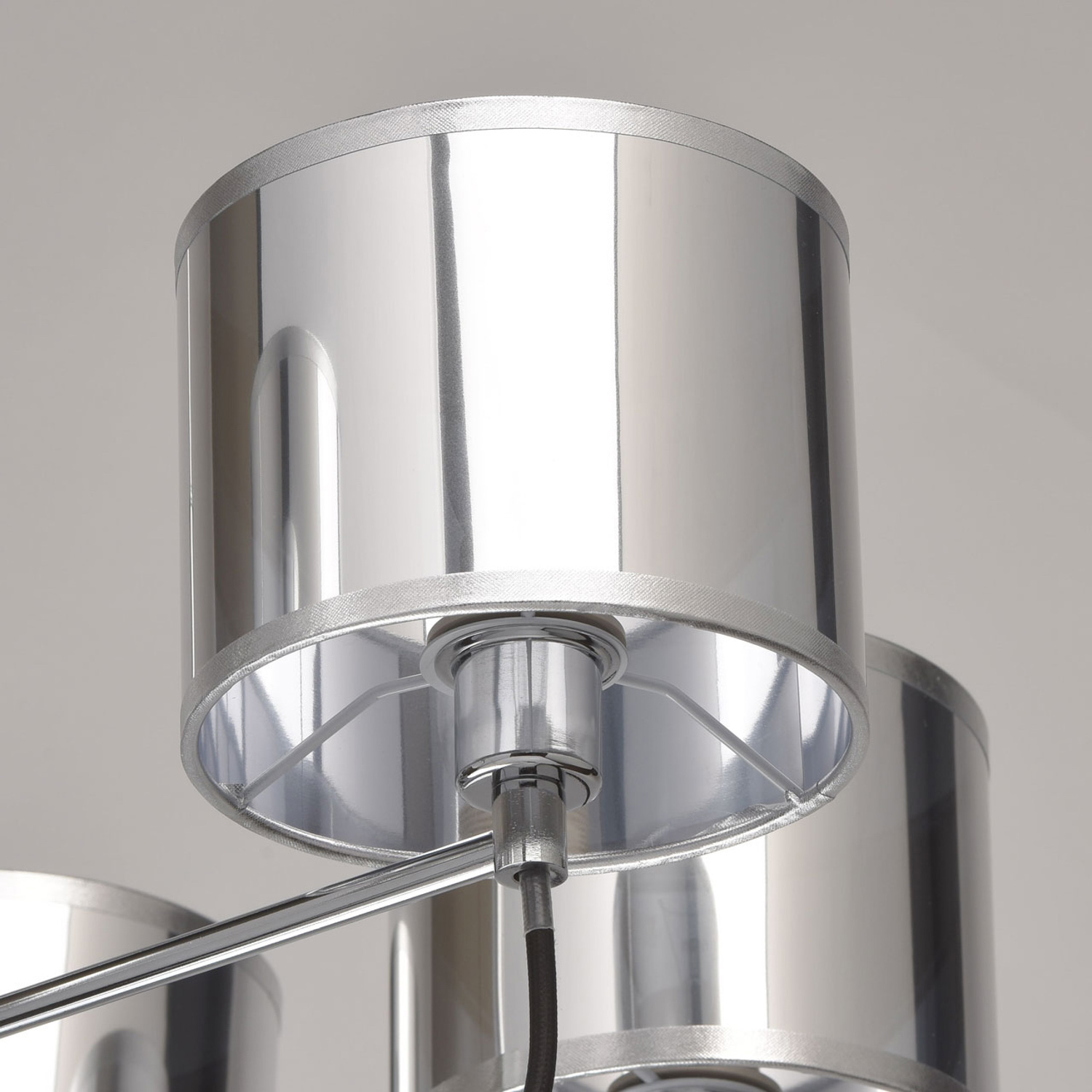 Люстра MW-Light, E14, 8 ламп, 40 Вт, цвет хром