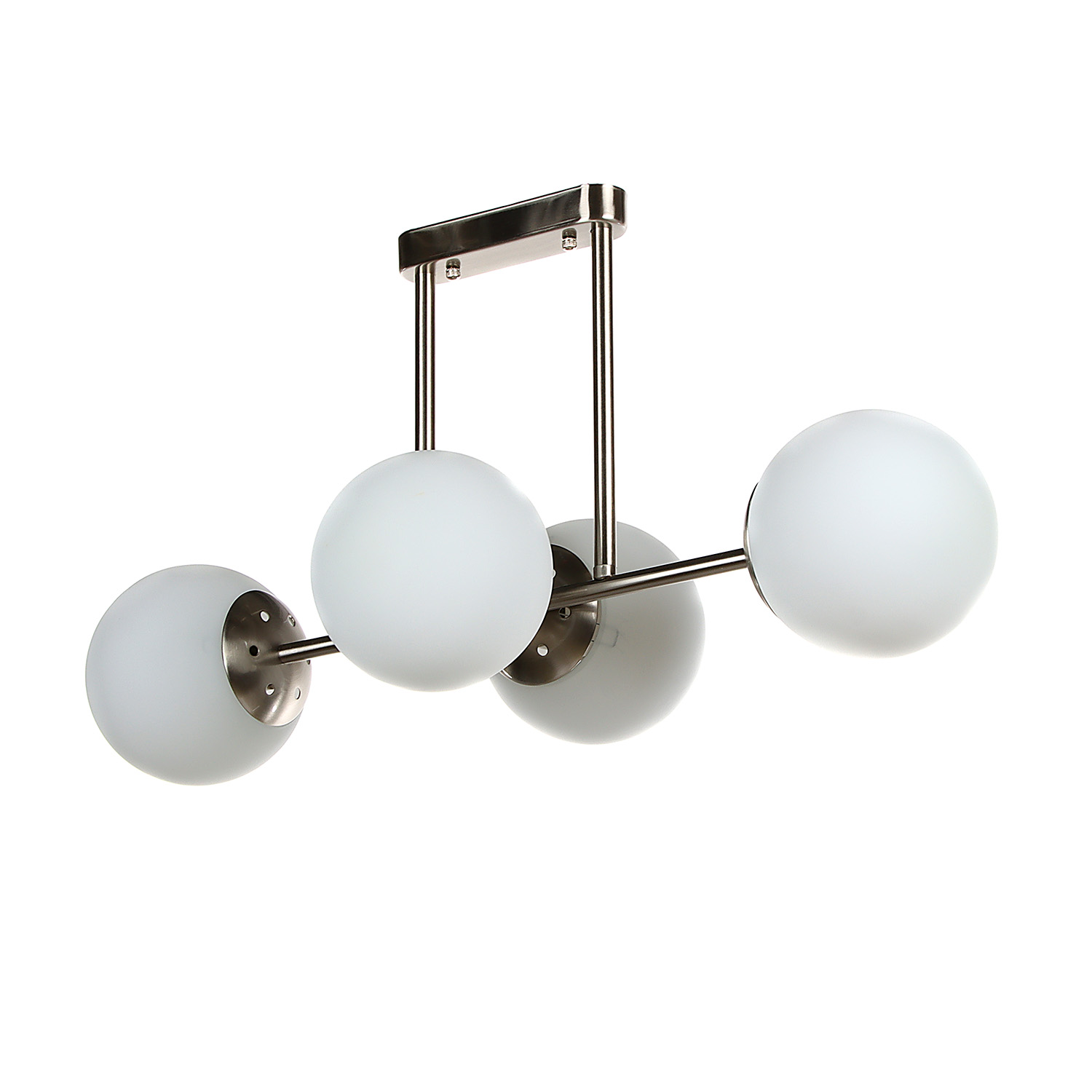 Люстра N36365/4 SN  4*40W E27 220V (l-610;w-320; h-290)  VERNER LIGHTING *1 Люстра N36365/4 SN  4*40W E27 220V (l-610;w-320; h-290)  VERNER LIGHTING *1