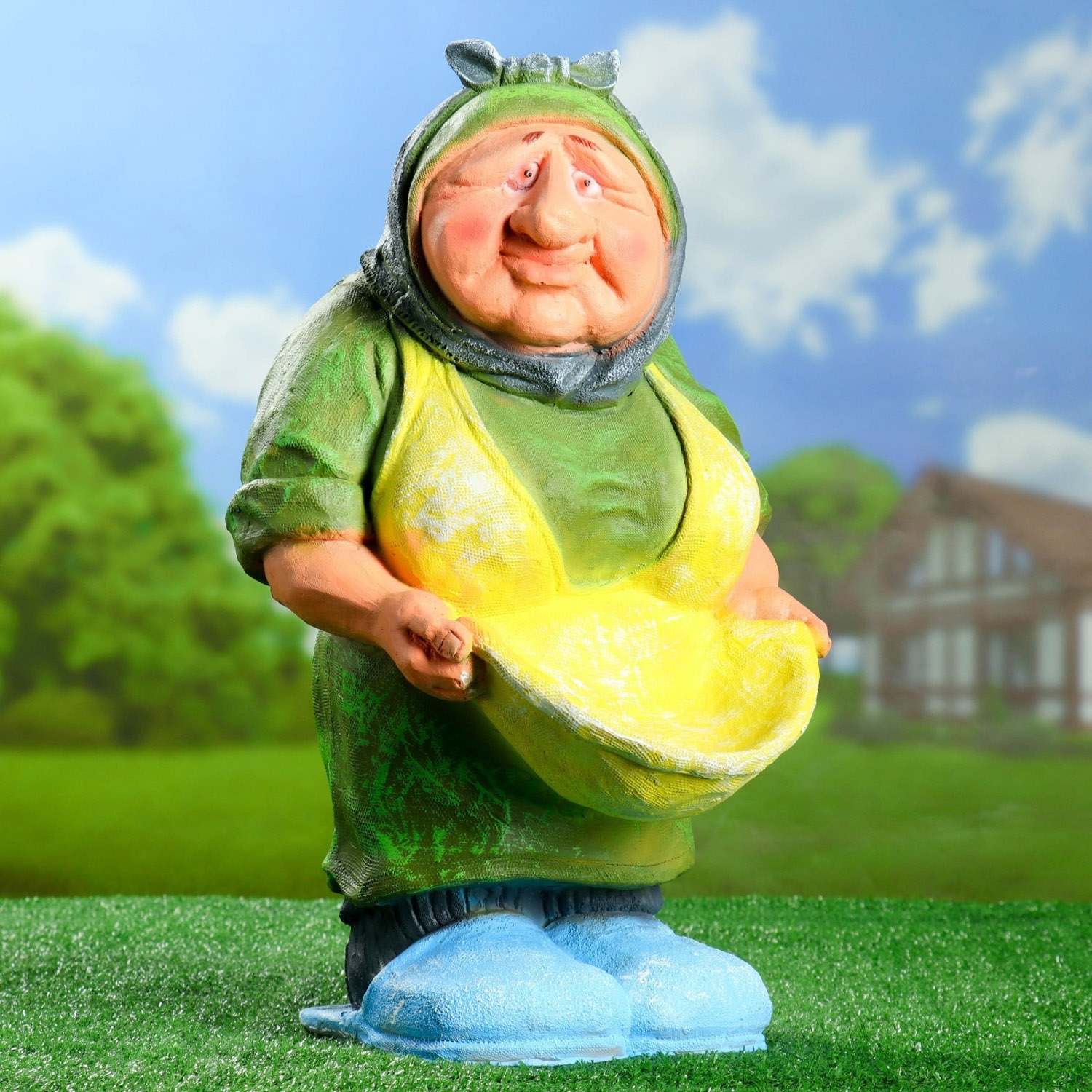 Садовая фигура "Баба Фима" 50х31см    4429920 Садовая фигура "Баба Фима" 50х31см    4429920