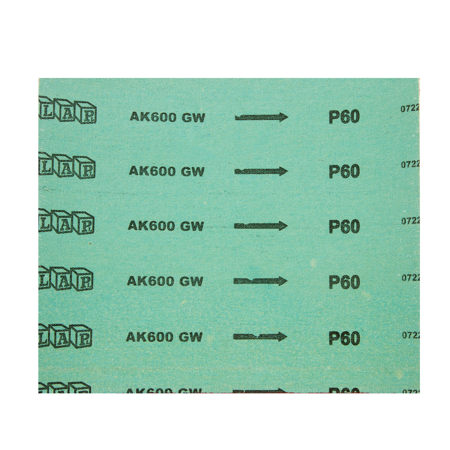 Шлифшкурка зерно  P60/25H оксид алюминия водостойкая тканевая 200*250 мм   *1