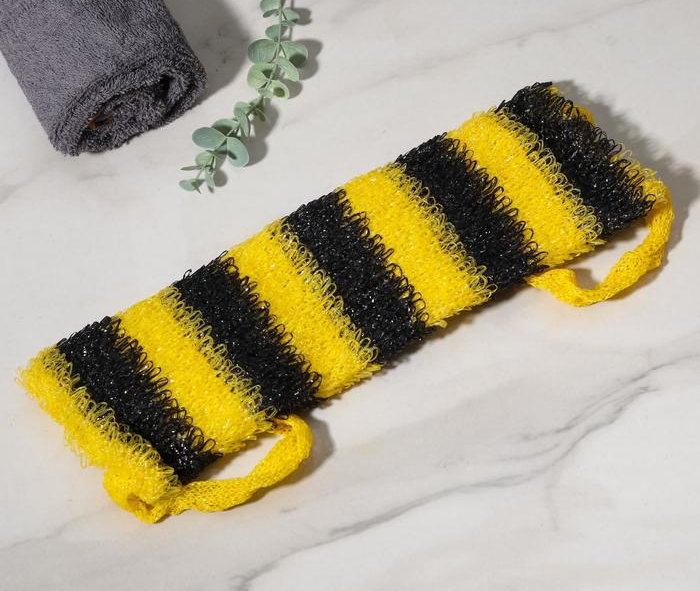 Мочалка "Пчелка", 12×45 см 1847139 *1/30