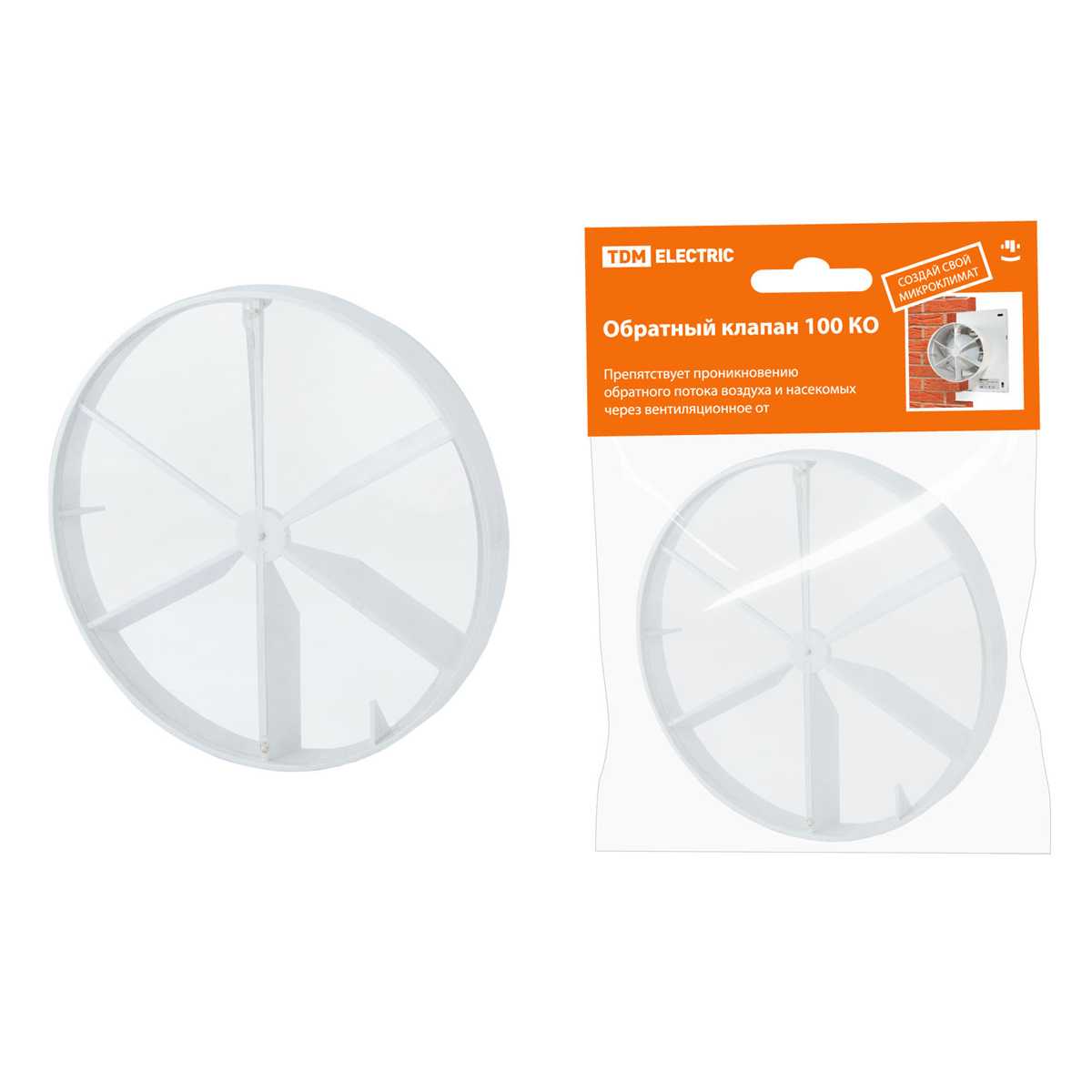 Клапан обратный 100 КО TDM SQ1807-0010 *1/24