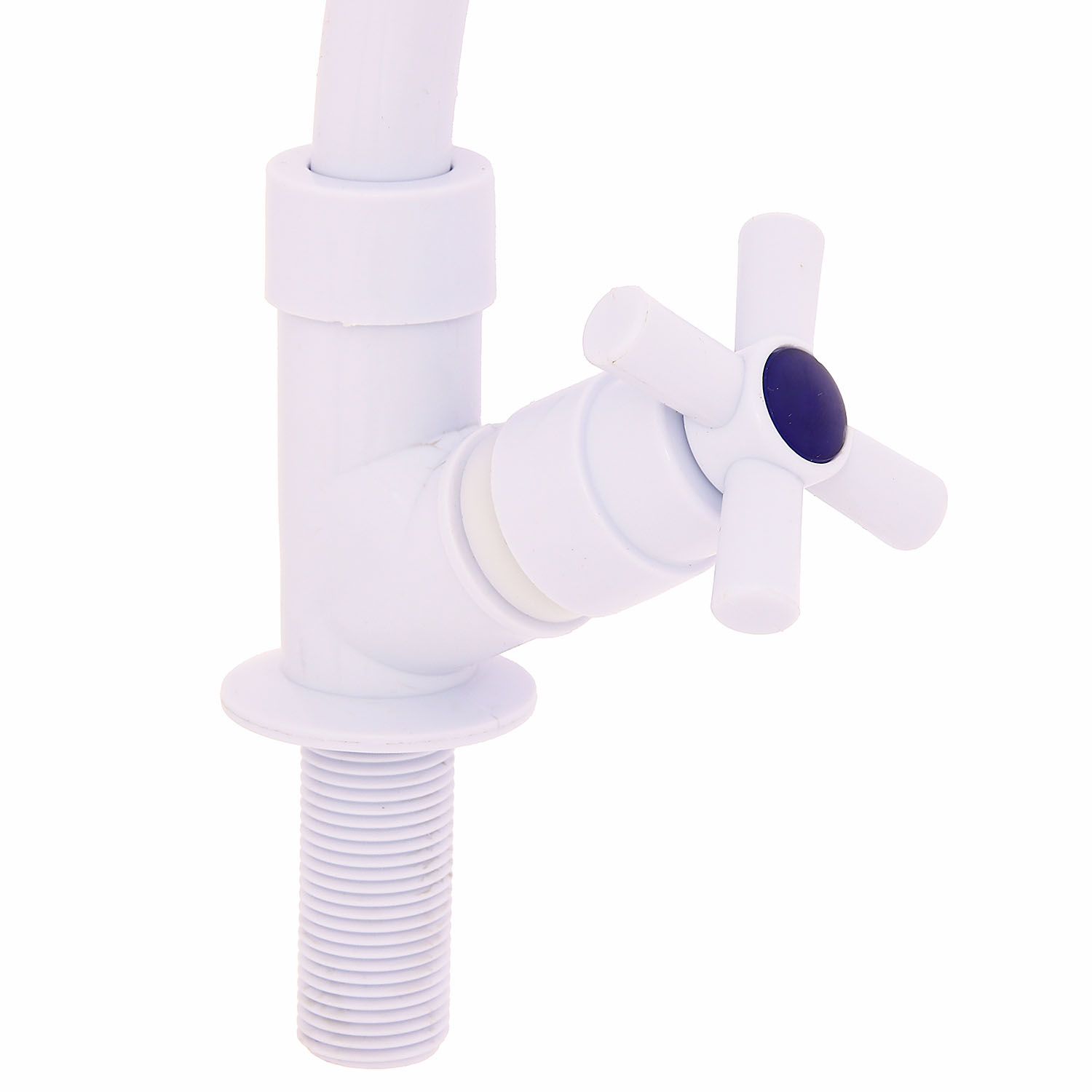 Смеситель для кухни ROEGEN RX523A моно (на одну воду), ABS пластик, высокий излив, белый *1/100