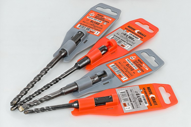 Бур по бетону  8*460мм SDS-plus 2 грани (YAE400800460) Novocraft *1/10