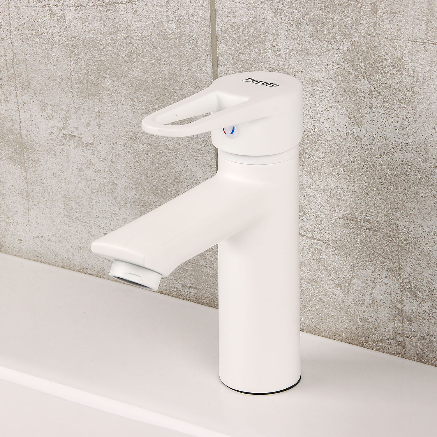 Смеситель для умывальника Potato P10270-7 *1/10 Смеситель для умывальника Potato P10270-7 *1/10