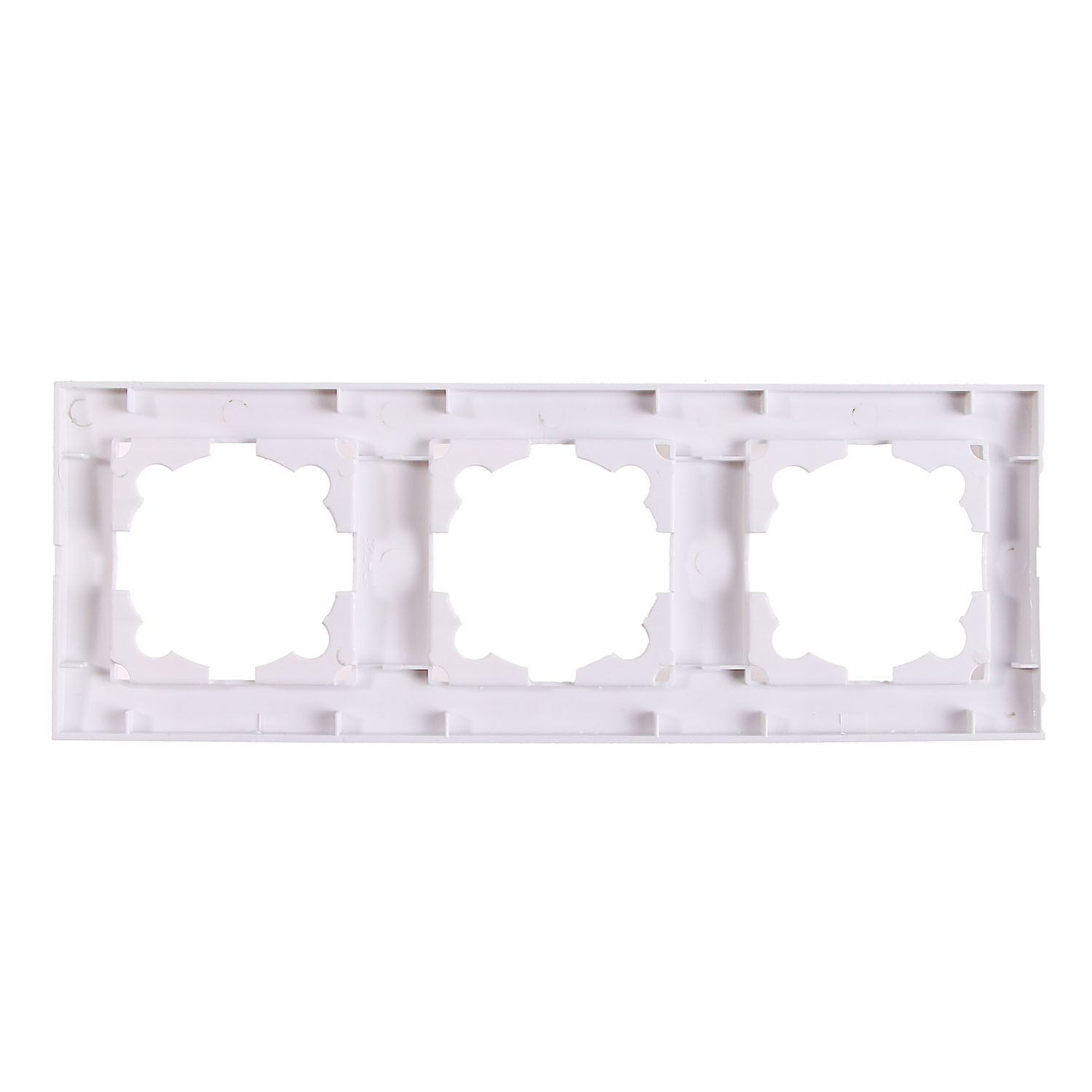 Рамка Бриллиант 3-м горизонт. белая UNIVersal 7947489