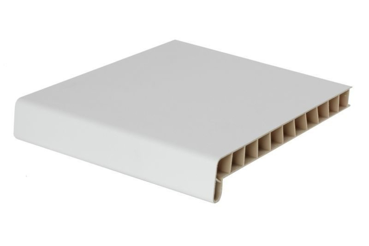 Подоконник ПВХ, 300х1000 мм, белый