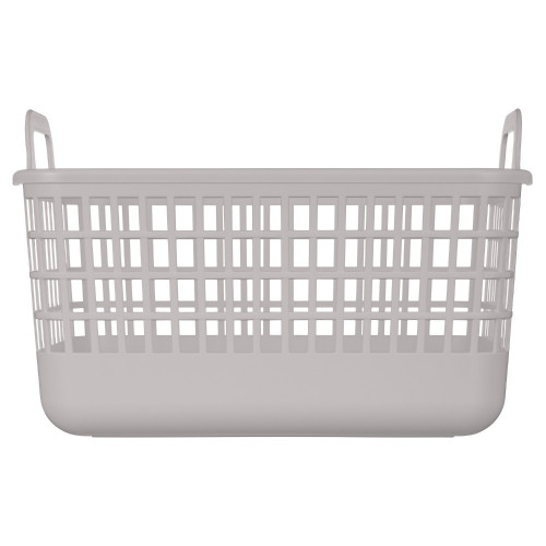 Корзина для хранения пластм. "Kobo" 320х224х210мм 12л с Крышкой Св-беж арт435218334("Бытпласт")*1/16