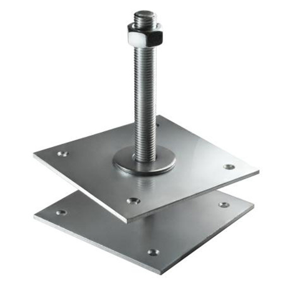 Анкер регулировочный по высоте ARH М24 ТехноСервис, 120х120х200 мм