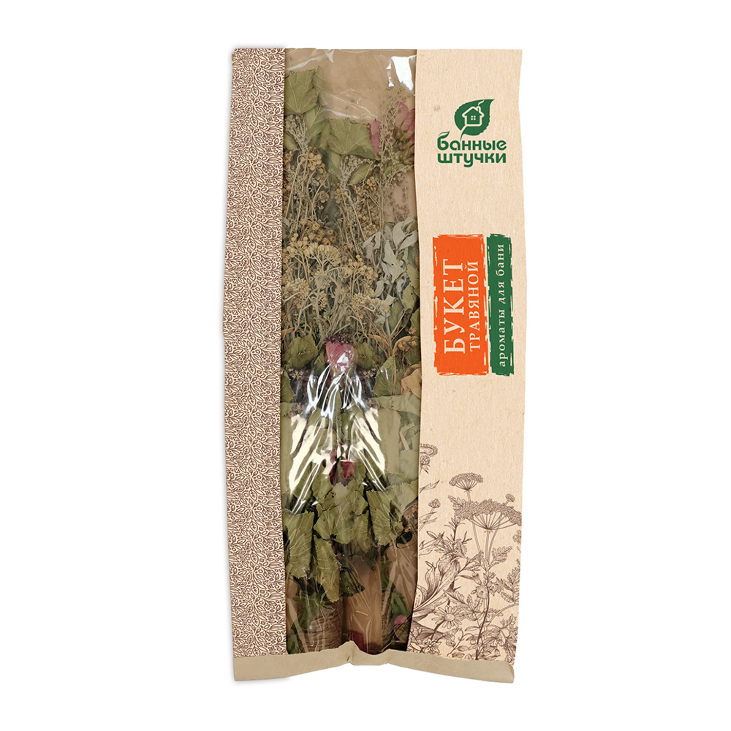 Сбор травяной "Тонизирующий", 20 шт.х 2 г. для бани и сауны "Банные штучки"