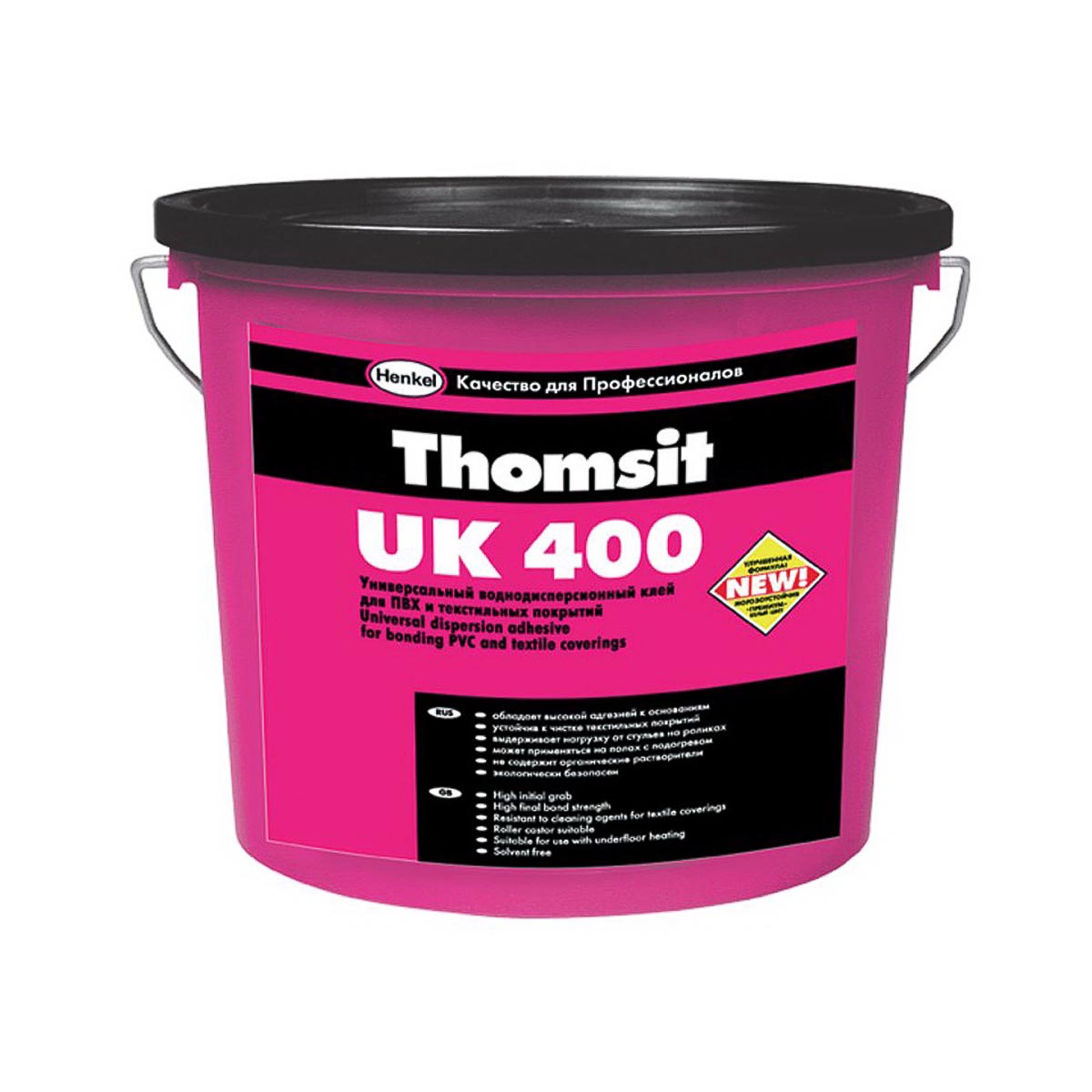 Клей универсальный Церезит UK 400, для текстиля и ПВХ, 7 кг Клей универсальный Церезит UK 400, для текстиля и ПВХ, 7 кг