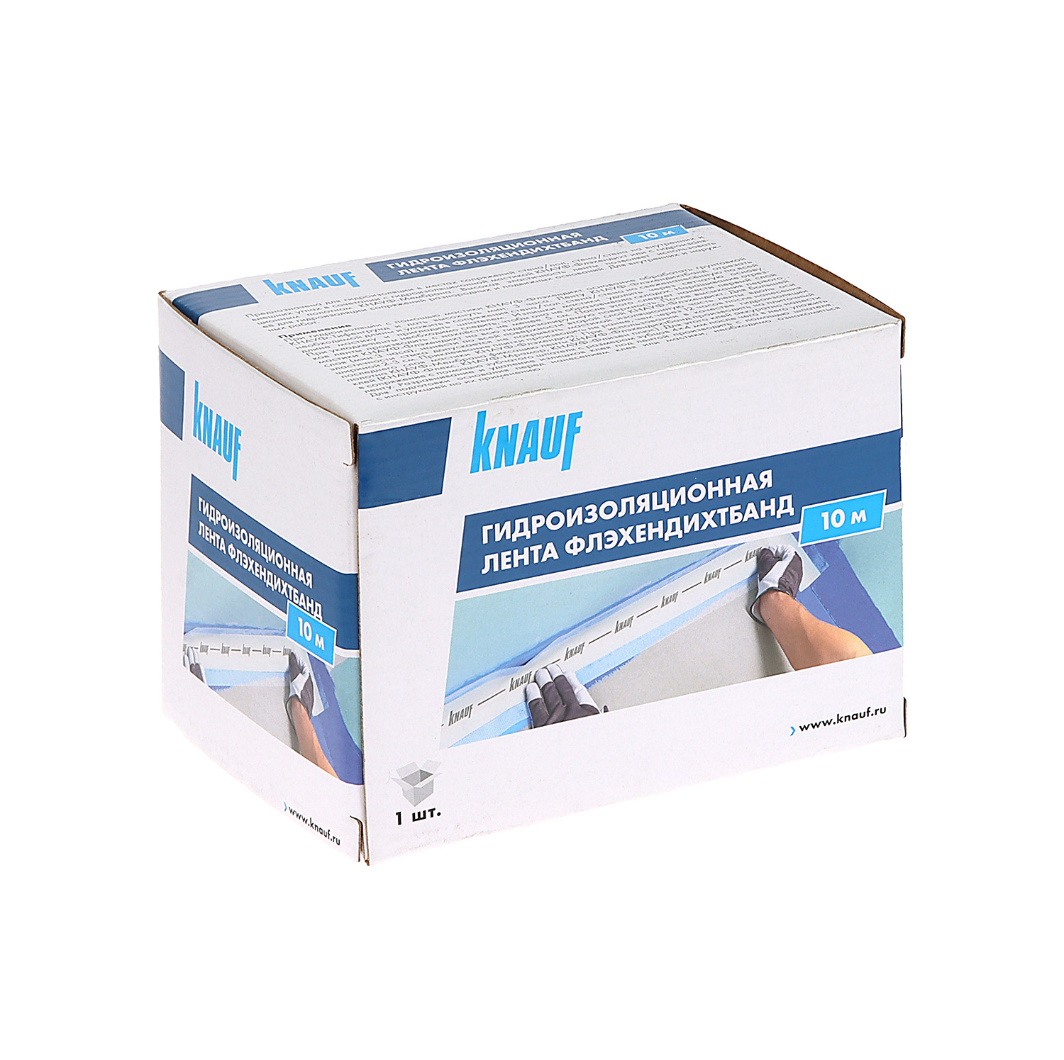 Лента-герметик 10х0.12 м KNAUF Флэхендихтбанд, серая