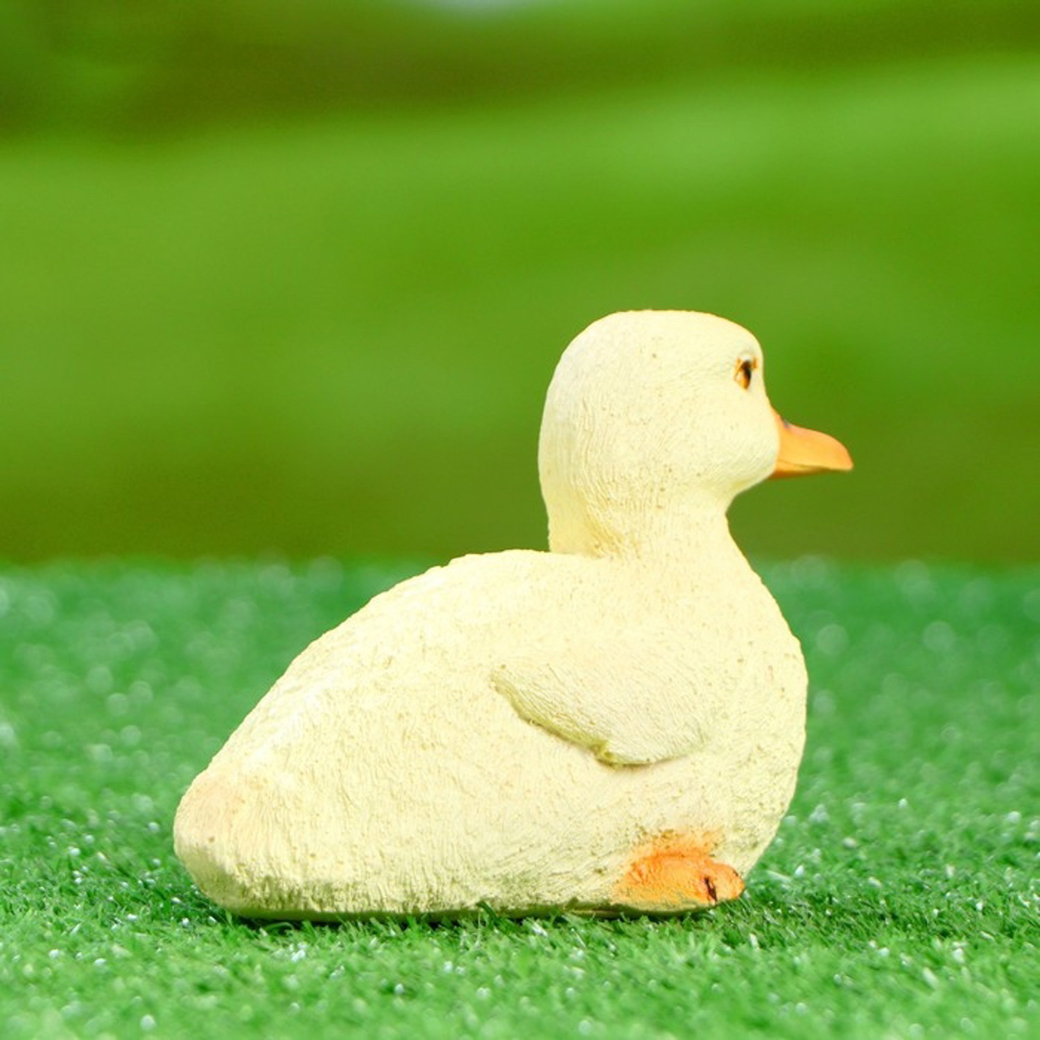 Садовая фигура "Утенок сидит" 14х9х10cm   4793758