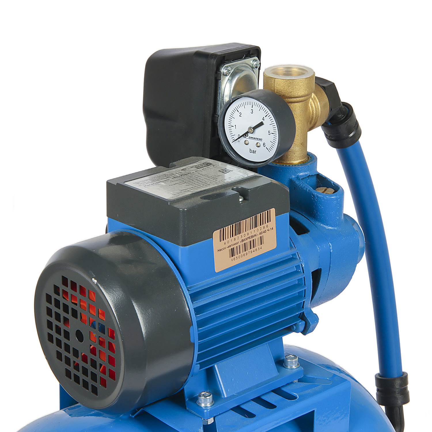 Насосная станция  550Вт 4000л/час высота подъёма 40м корпус нержав. ДЖИЛЕКС арт.4018 *1