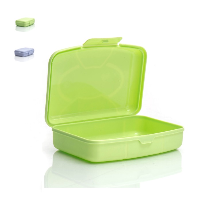 Контейнер д/прод. пластм. "Ланчбокс" 0,42л 163х115х45мм арт.530 *1/28 Контейнер д/прод. пластм. "Ланчбокс" 0,42л 163х115х45мм арт.530 *1/28