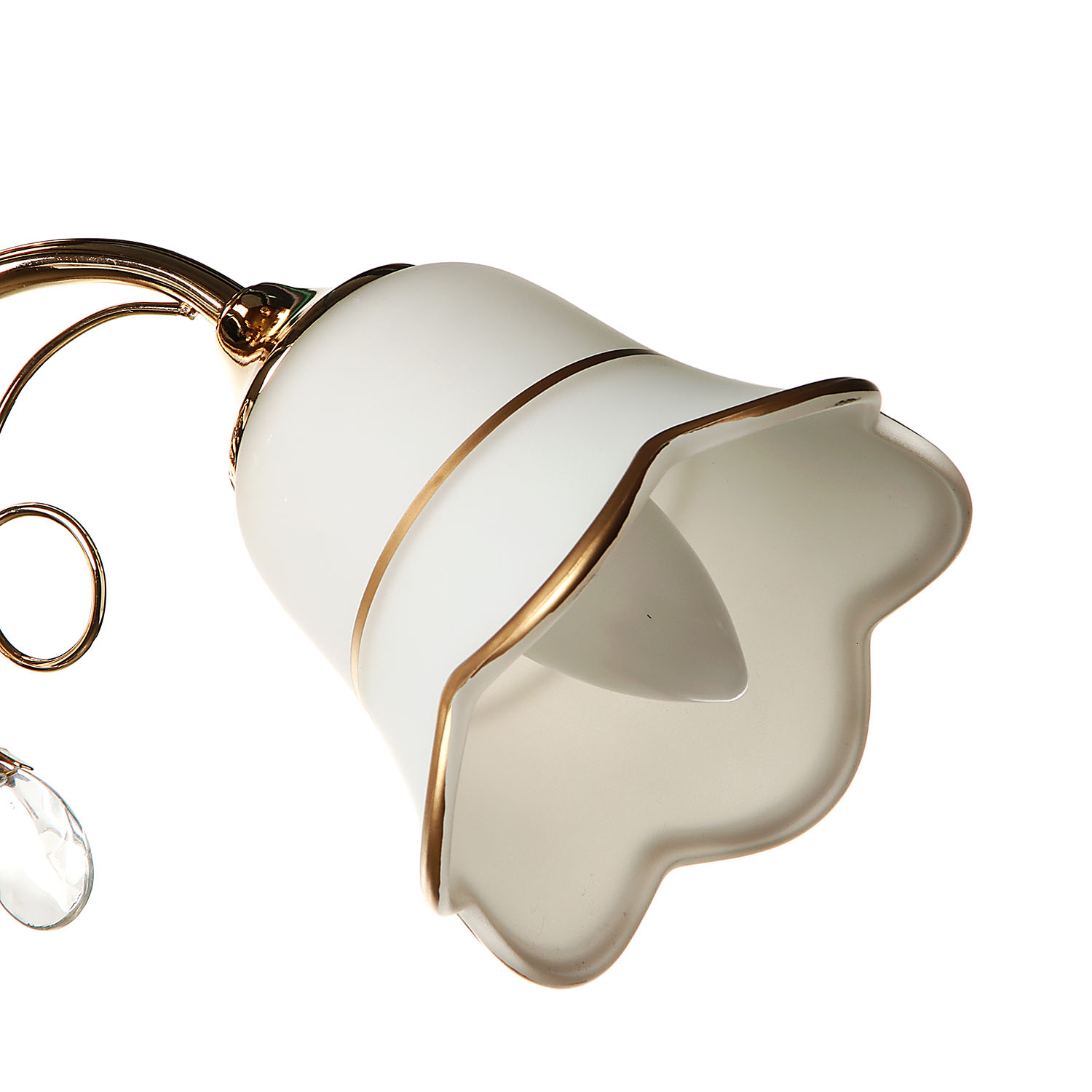 Люстра Verner Lighting А2346/3, 40 Вт, Е27, 3 ламп, золото