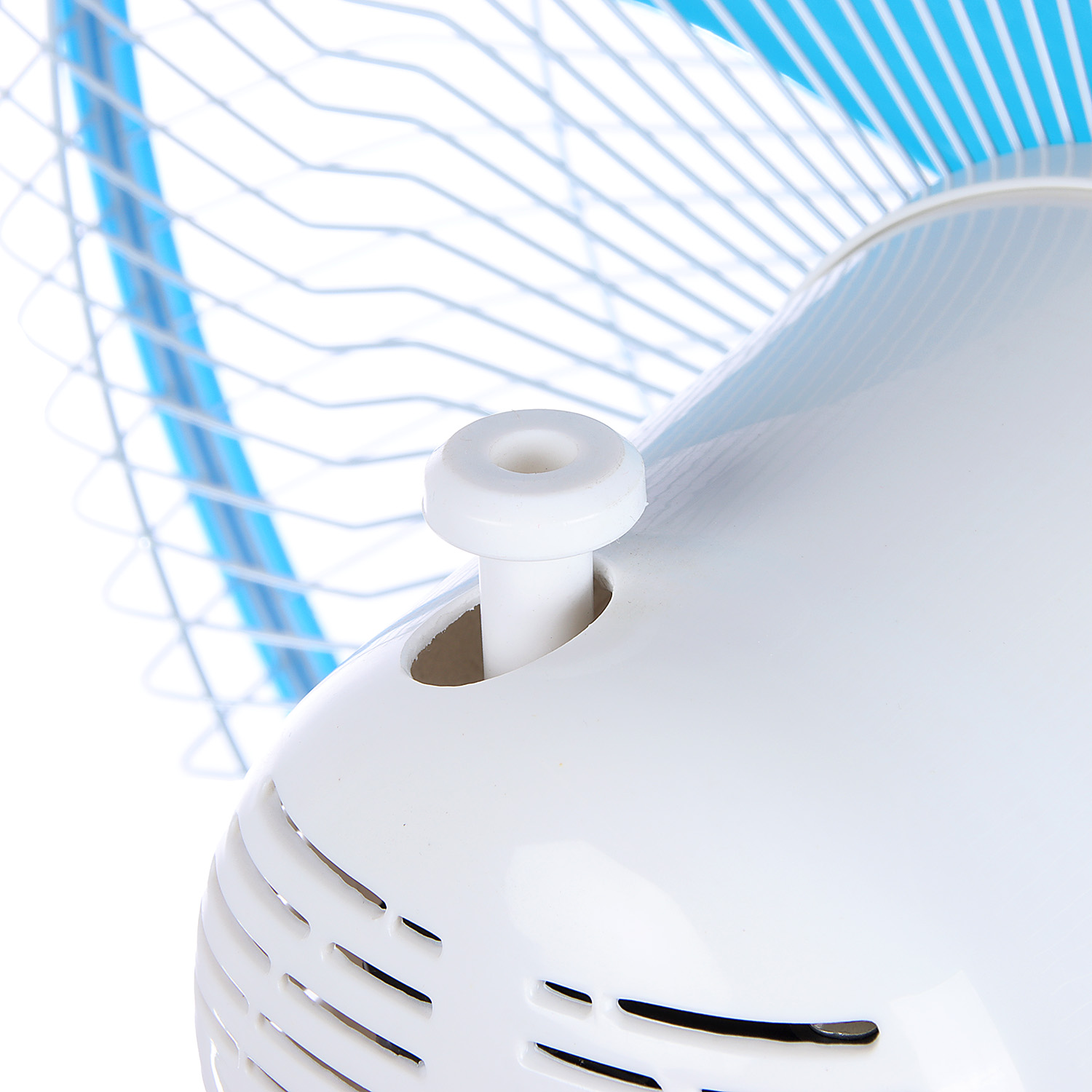 Вентилятор напольный LuazON LOF-01, 40 Вт, 3 режима, бело-синий  7451025