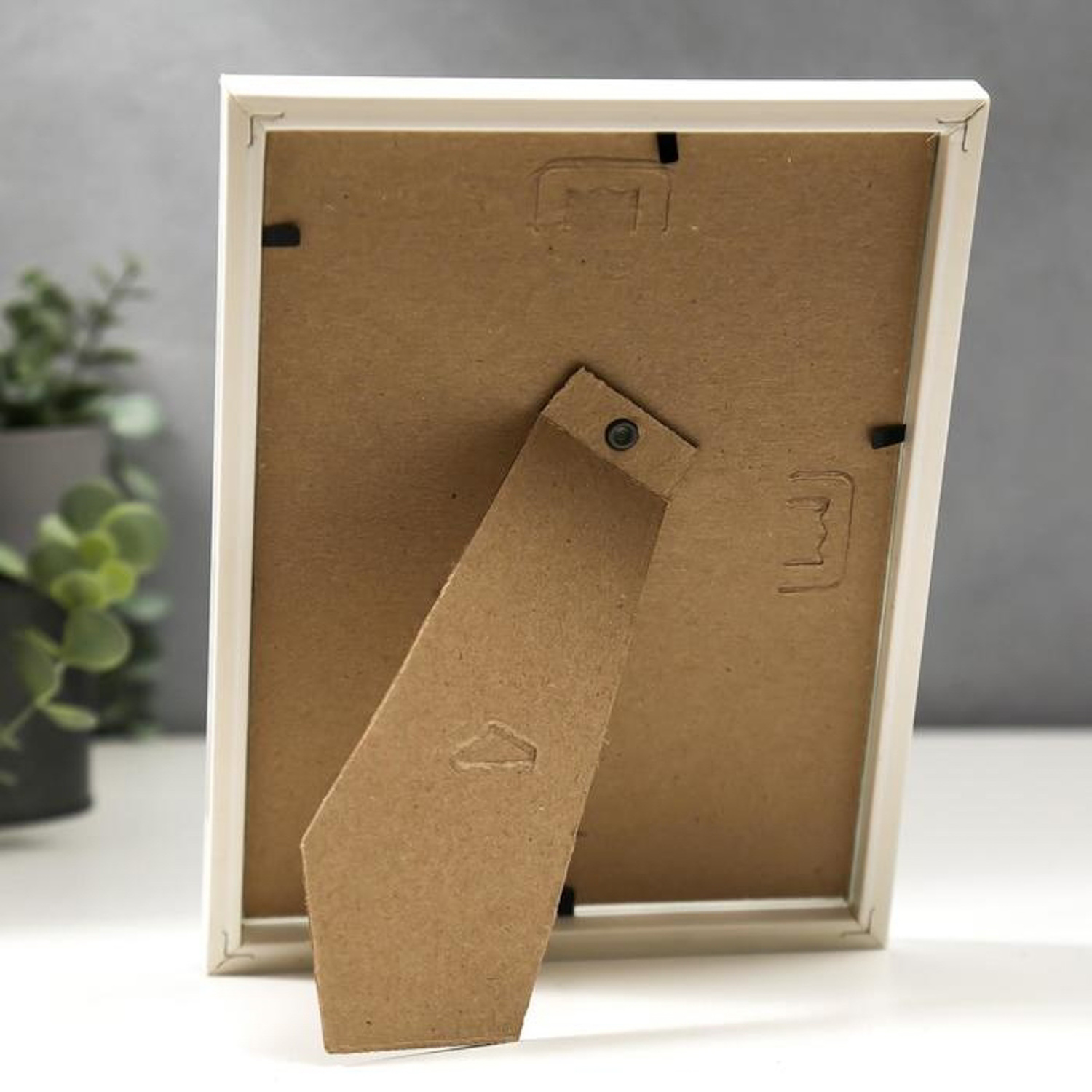 Фоторамка 15х20 45-b (Ф) белая (пластиковый экран) 1079892