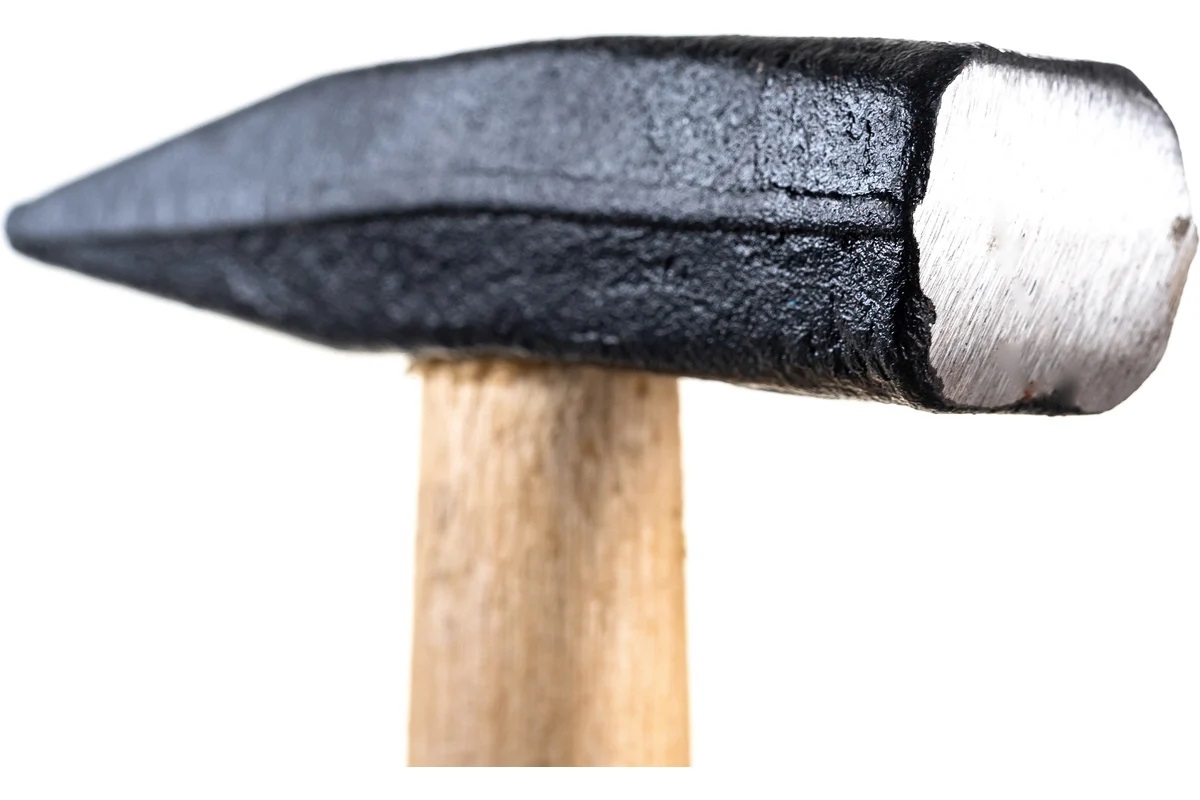 Молоток 1.0кг кованый деревянная ручка (арт.20045-10) СИБИН *1/8