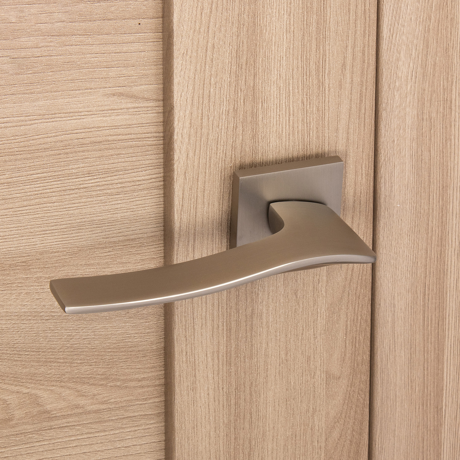 Ручка раздельная НИКЕЛЬ суперматовый H-30152-A-NISM Slim Code Deco *1/18