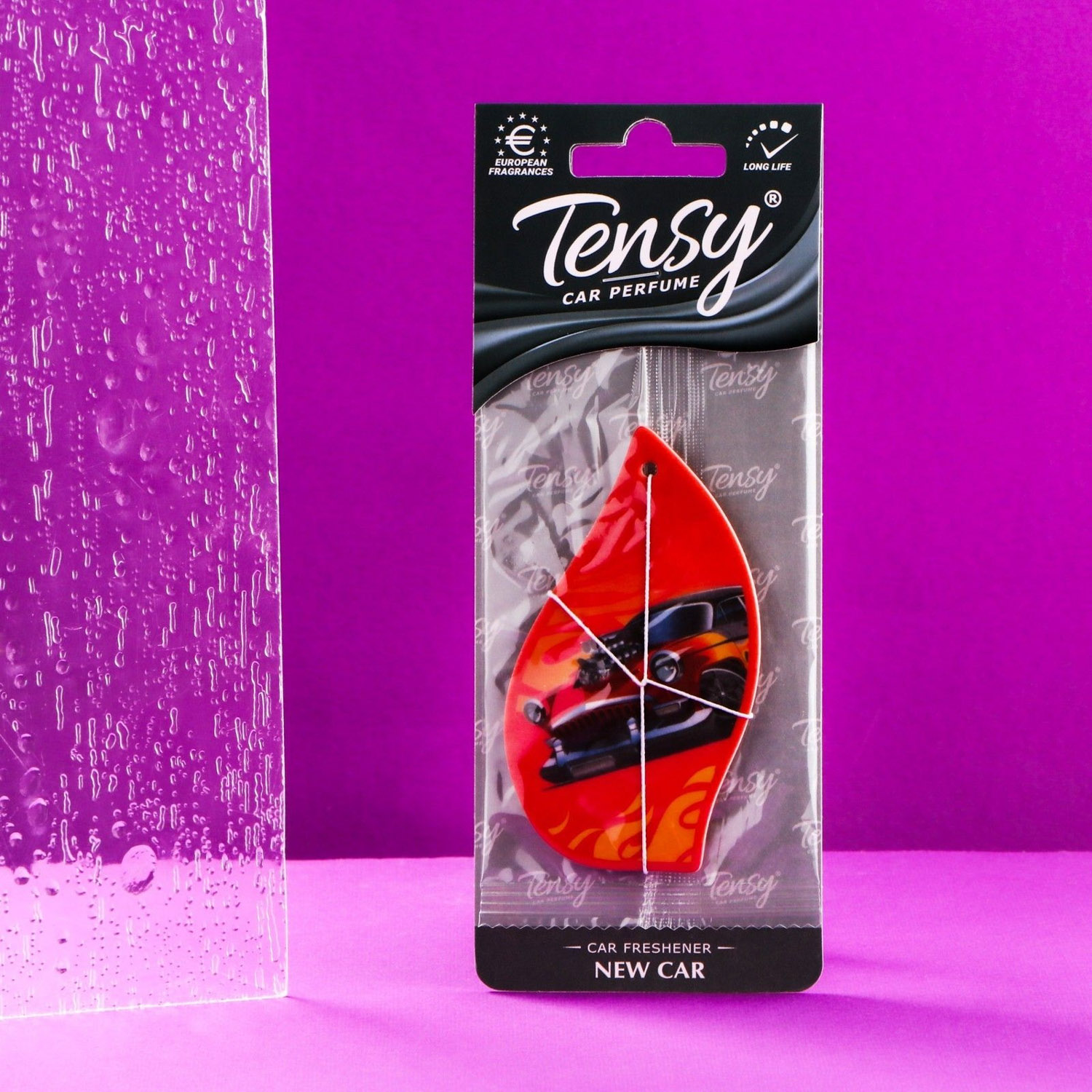 Ароматизатор подвесной Tensy картонный, Новая машина TA-12 2647681