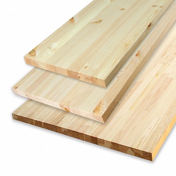 Мебельный щит 1000х300х28 мм Арелан, сорт В