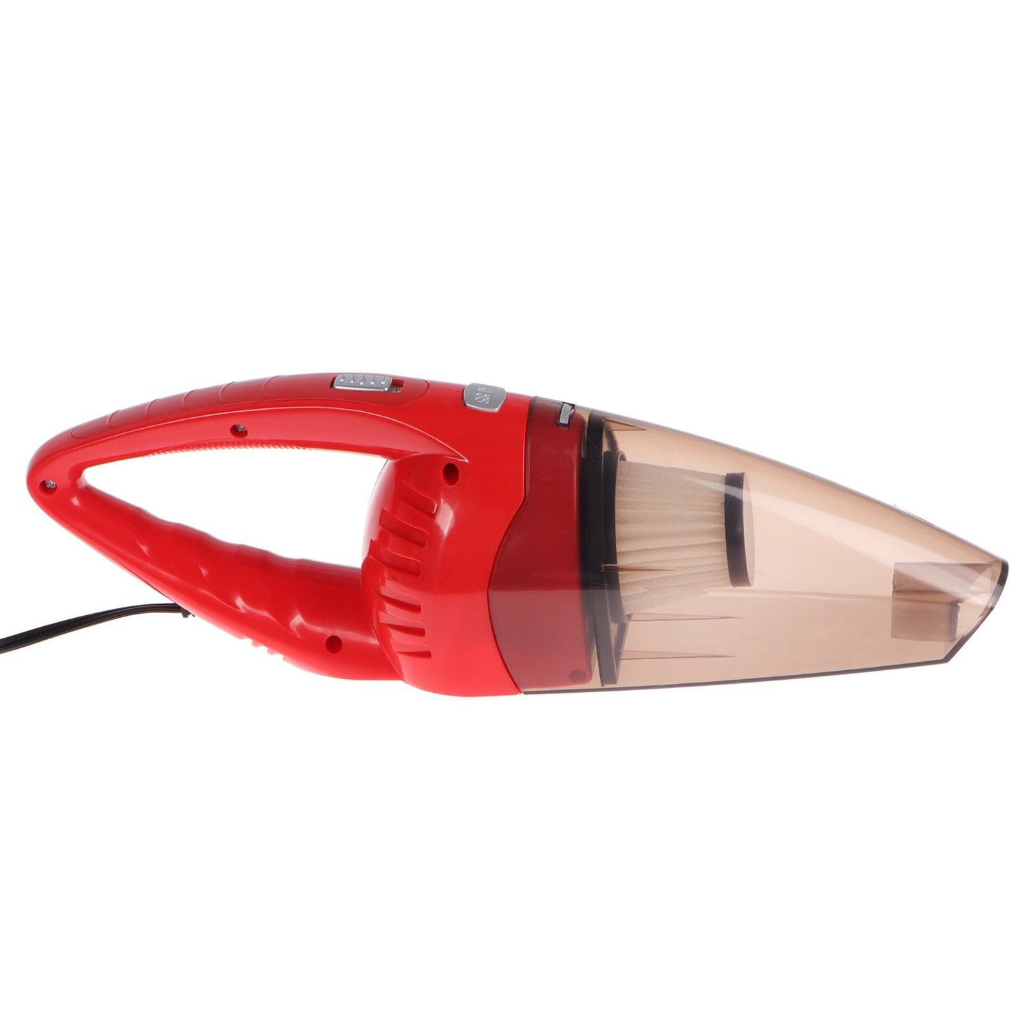 яяяПылесос автомобильный CYCLONE TURBO 100 Вт, 12 В, 5 насадок, красный   4466361