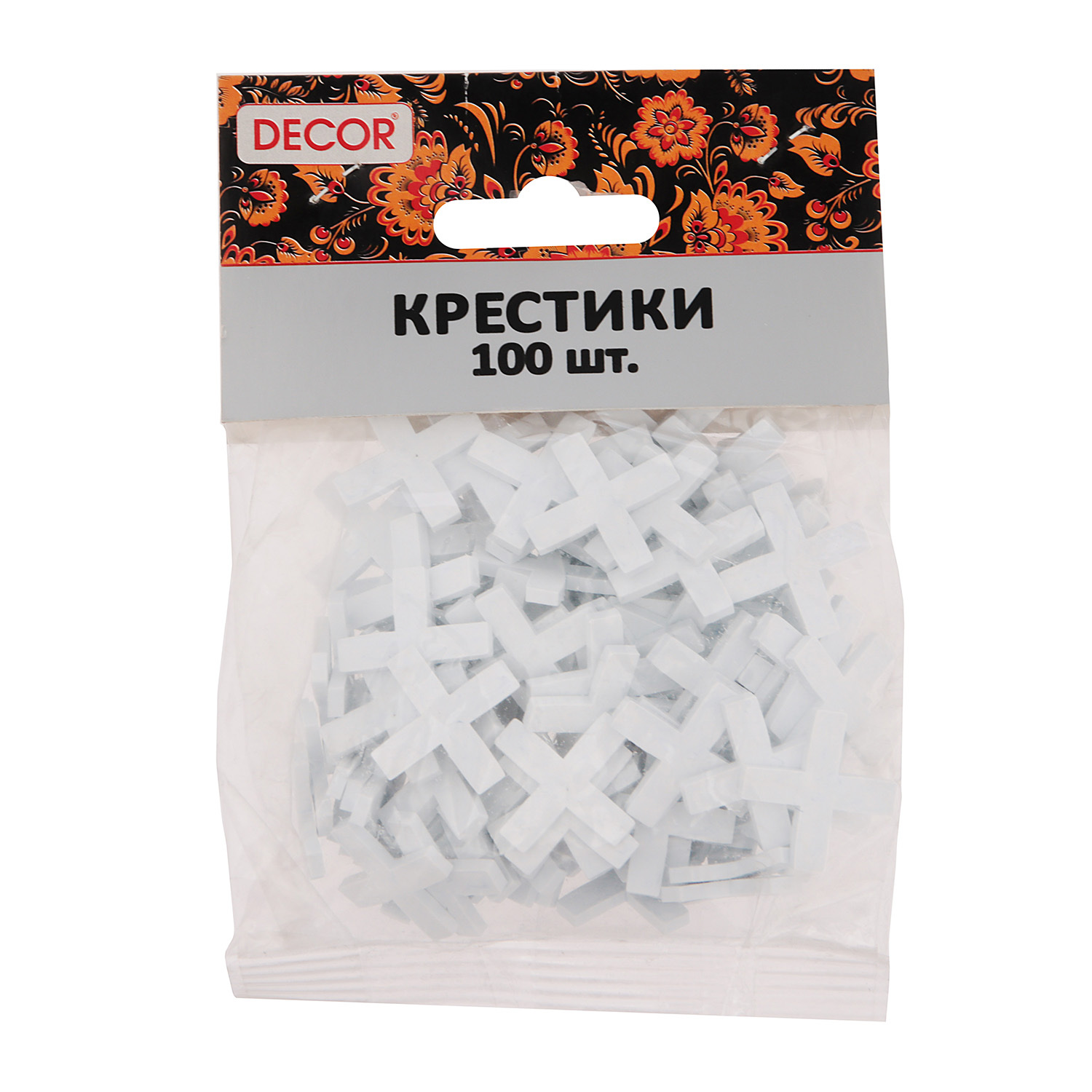 Крестик д/плитки 5мм (100шт) (арт.338-0050)
