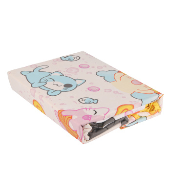 Постельное белье детское 1,5сп поплин Тинейджер Василек 71074/1 Только для котиков *1/7