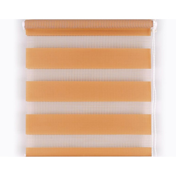 Рулонная штора ДЕНЬ И НОЧЬ, кофе с молоком, 60х160 см