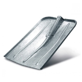 Лопата снегоуб стальная оцинков. 42,5х34х7,5см (Лысьва) *1/10