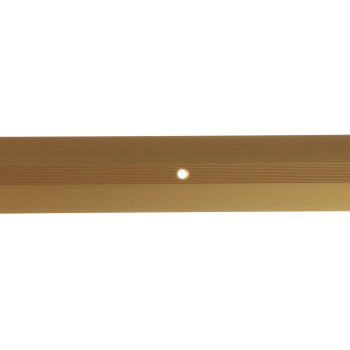 Порог-стык одноуровневый 37х1350 мм Лука ПС 03, серебро люкс