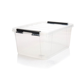 Контейнер д/хранения пластм. "Профи" 15л 410х295х183мм Прозрачн. арт.508 ("Полимербыт")*1/8