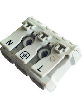 Клемма соединительная пружинная КСП3-L+N 16А с монтаж. ножками SBE-sc-3 *1/50 Клемма соединительная пружинная КСП3-L+N 16А с монтаж. ножками SBE-sc-3 *1/50