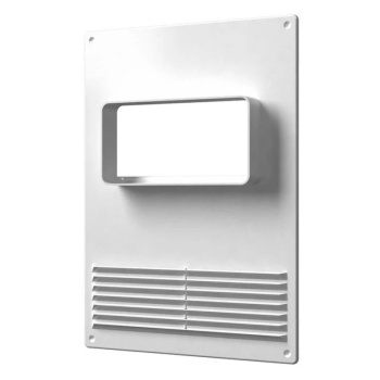 Площадка торцевая для воздуховода горизонтальная 180х250мм 612ПТГР (решетка, фланец) *1/40