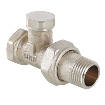 Клапан радиаторный запорный прямой 3/4"(Ø20) М/П VALTEC VT.020.N (500644)*1/10