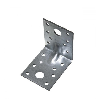 Уголок крепежный равносторонний усиленный  60х60х45х2мм KUU-60х45 *100