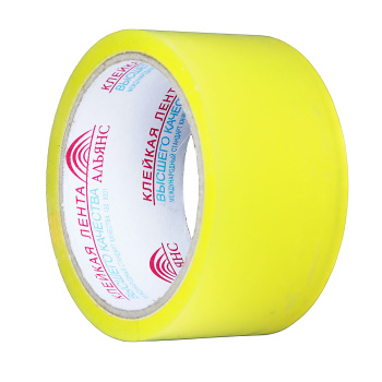 Лента клейкая прозрачная 48мм х (66) 53м АЛЬЯНС *6/36