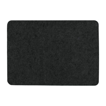 Коврик 50*80 см влаговпитывающий ребристый SLIM "VORTEX" черный, без борта (арт. 24389) 1/10