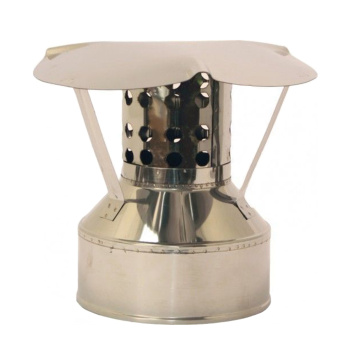 Оголовок с искрогасителем 115х200 нерж./оцинк., 0,5мм 0,5мм, *1/6