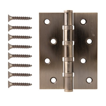 Петля универсальная 100*75*2,5мм БРОНЗА АВ (комплект 2шт.) AVERS *1/6/48 Петля универсальная 100*75*2,5мм БРОНЗА АВ (комплект 2шт.) AVERS *1/6/48