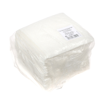 Салфетки бумажные 100шт. 24*24см белые (арт.095) *60