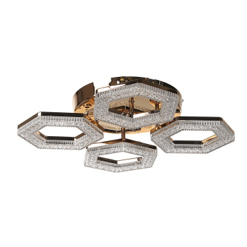 Люстра YH1234/4 FGD 4*48W LED 3000-6500К (d-500; h-100) пульт VERNER LIGHTING *1