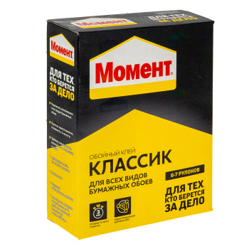 Клей для бумажных обоев Момент Классик, 40 м², 200 г